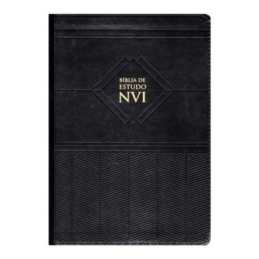 Imagem de Bíblia De Estudo Nvi - Preta  - Capa Luxo