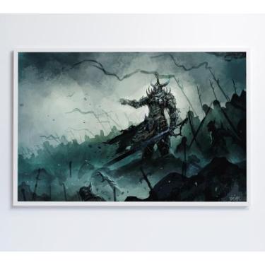 Imagem de Quadro Jogo Warcraft - Decor&Quadros, 60x40 cm, Adesivo fotográfico