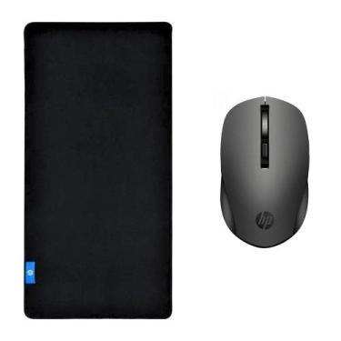 Imagem de Kit Mouse Pad Speed Gamer Extra Grande + Mouse Wireless USB Optical  -