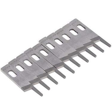 Imagem de Kit de Substituição de Faca Superior Acessórios Duráveis ​​para Máquinas de Costura Industriais para 10 Unidades 201121A para 737, 747, 700, 600, L52 Jack 788, 787 Overlock