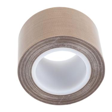 Imagem de Fita Adesiva de PTFE para Seladora a Vácuo, Fita de Tecido Reutilizável de 10m Fita Adesiva de Fibra de Vidro Revestida de PTFE de Alta Temperatura para Máquina Seladora a Vácuo,