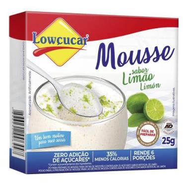 Imagem de Mousse Lowçucar Zero Açúcares Sabor Limão 25g