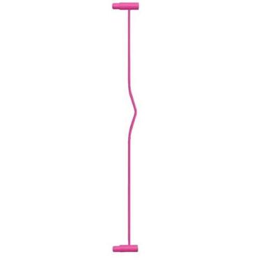 Imagem de Prolongador Extensor para Portão Pet Aramado 5 cm Cachorro Rosa: A sol