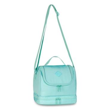 Imagem de Lancheira Térmica For Girls Feminino C/ 2 Bolsos Térmicos Juvenil Esco