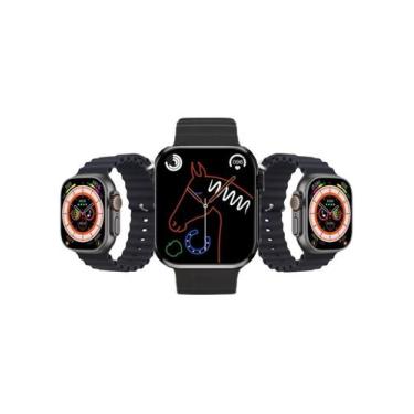 Imagem de Smartwatch W68 Ultra Serie 8 2 Pulseiras Nfc Gps Siri Tela 2,2 Multi-F