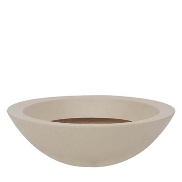 Imagem de Vaso Bowl Malta Fosco 54x17cm Caixa Master Com 6 Unidades Granito Areia