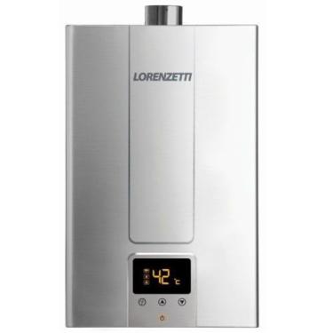 Imagem de Aquecedor de água a gás lz1600de-i inox 15 litros glp lorenzetti