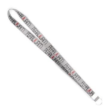 Imagem de Cordão Chaveiro Pearl Jam Cinza Grande Premium - Império da Impressão