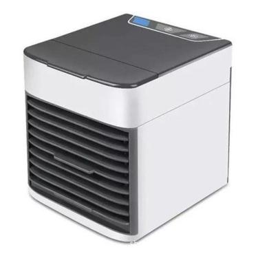 Imagem de Mini Climatizador Air Cooler Luminária Ventilador