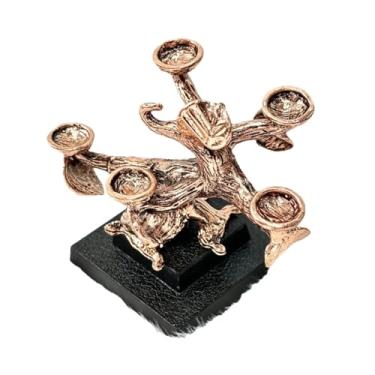 Imagem de YIJU Crystal Ball Stand Sphere Display Sturdy multiuso 5 Sites Solter mineral para casa exibindo a festa da festa de colecionáveis