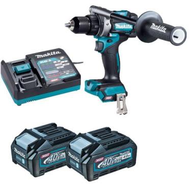Imagem de Furadeira Parafusadeira 40V XGT DF001 2x Bateria 4.0ah 220v - Makita