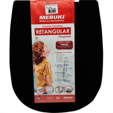 Imagem de Mebuki Assento Almofad.Retan.Preto