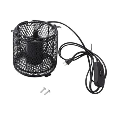 Imagem de Bothyi Suporte de lâmpada de réptil retrátil, tampa de lâmpada de aquecedor de aquecimento e27 acessórios de répteis para sapos de tartaruga galinha (sem