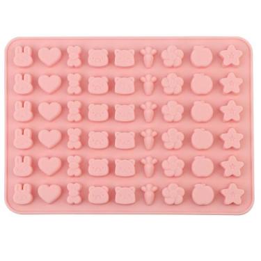 Imagem de Forma De Silicone Miniaturas Fofas Páscoa Chocolate Gelatina - Mix&Var