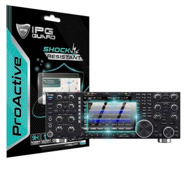 Imagem de IPG Película protetora de tela de dureza 9H para transceptor iCOM IC-7851 da ProActive Made for iCOM IC-7851, ultra responsiva, alta clareza, antiarranhões e proteção à prova de choque para IC7851