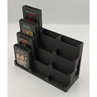 Imagem de Atari 2600 Cartridge Display Stand Tower Holder Case - Holds 12 Games