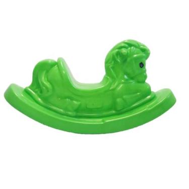 Imagem de Gangorra cavalinho infantil - VERDE - para a garotada  - VALENTINA BRI