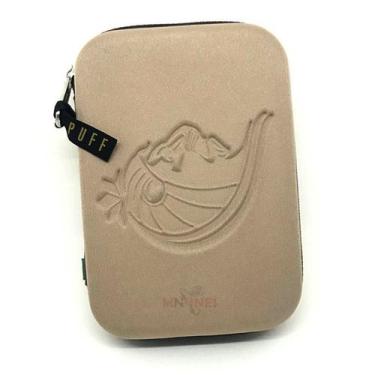 Imagem de Case Bag Puff Estojo Guarda Puff Life Bege Clássica Grande Original Pa
