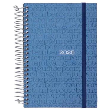 Imagem de Agenda Clássica 2025 Diária Espiral Sortida - Confetti