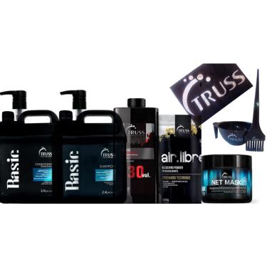 Imagem de Truss Kit Salão Sh/Cd/másc.net/ox 30Vol/Pó Air Libre + Kit Color