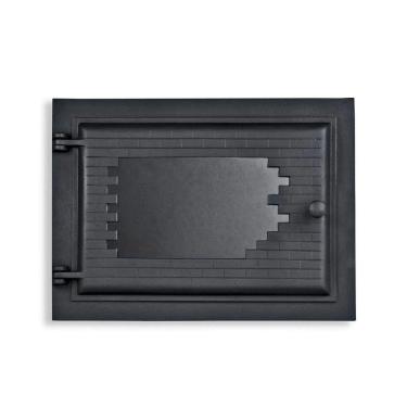 Imagem de Porta Forno Ferro Fundido Com Vidro Libaneza Império Grill G