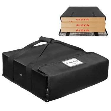 Imagem de Grekos Sacola Grande Para Entrega De Pizza, Sacolas Térmicas Transporte Térmica 20" X 6" Pizza Quente, Isolamento Embalagem Entrega,