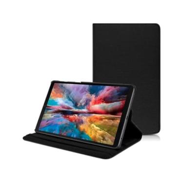 Imagem de Capa Giratória 360° para Samsung Galaxy Tab A7 Lite, 8.7 Polegadas (Preto)
