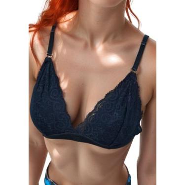 Imagem de Sutiã Renda Confort Fit Sem Bojo Sem Fecho e com Regulagem - Penelópe 