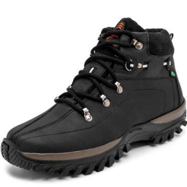 Imagem de Bota Coturno Masculino Tenis Adventure  Imperdivel - KFboots, Preto 40