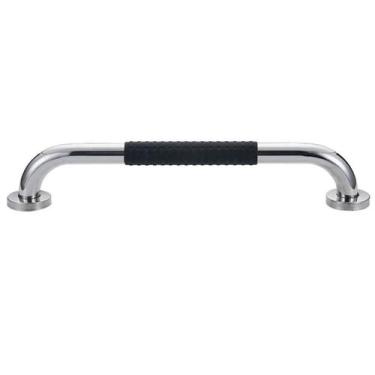 Imagem de Barra De Apoio Corrimão Inox 30Cm Antiderrapante Idoso - Tatudeboa