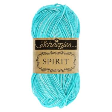 Imagem de Scheepjes Spirit Yarn Pack - 10 x 50 g Blue Jay (306) - Mistura macia de algodão e acrílico para tricô e crochê