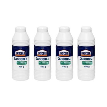 Imagem de Kit com 4 Colas branca Cascola Cascorez Universal 500g Henkel