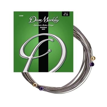 Imagem de Dean Markley Cordas de baixo de 5 cordas NickelSteel Signature para baixo, 40-128, 2608B, extra leve