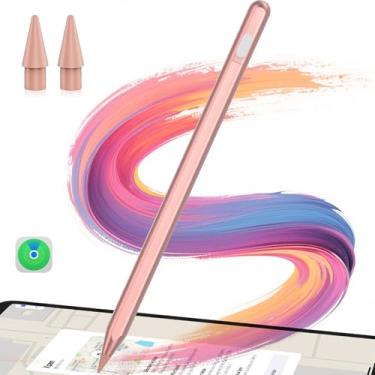 Imagem de Tresoba Caneta Stylus para iPad Pencil Findmy para Apple Pencil, carregamento rápido com atalhos/sensibilidade de inclinação, trabalho 2018-2025 iPad 6/7/8/9/10/A16 e Air 3/4/5/M2, Mini 5/6/7 e Pro