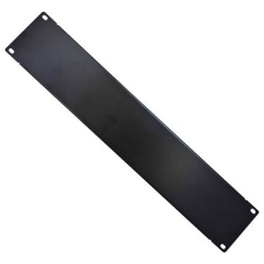 Imagem de Tampa Cega Frente falsa 2U Para Racks e Mini Racks Servidores de CFTV 