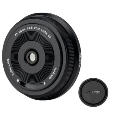 Imagem de Viltrox Lente panqueca AF 28 mm F4.5 armação completa para montagem Nikon-Z, lente grande angular de tamanho de chips de foco automático compatível com câmera Nikon Z Mount Z5 Z50 Z50II Z6 Z6II Z7