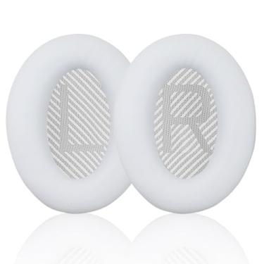 Imagem de HAOMUK Almofadas De Reposição Para Fones Ouvido Bose Quietcomfort 35 E Quiet Comfort Ii, Protetores Auriculares Qc35/Qc35Ii/25/15 Qc2/Ae2 Ae2I Ae2W Sound Link/Sound True-White