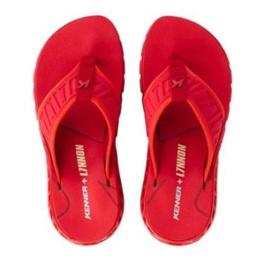 Imagem de Chinelo Sandália Kenner Rakka Elite L7 Vermelho-Masculino