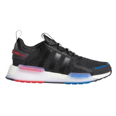 Imagem de adidas NMD_V3 Tênis masculino tamanho 11, cor: preto profundo/azul escuro/vermelho-preto, Deep Core preto/azul escuro/vermelho-preto, 42