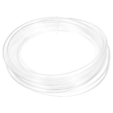 Imagem de PATIKIL Tubo pneumático 3/8 OD 5 m, 10 mm OD 6,5 mm ID PU tubo de linha de ar para encaixe de compressor de ar ou transferência de fluido, transparente
