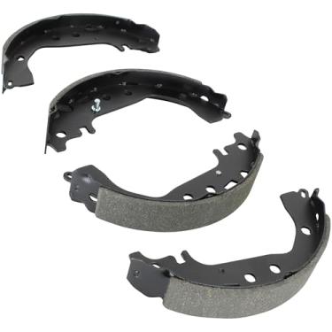 Imagem de QUALITY-BUILT Premium - Substituição original da sapata de freio de tambor traseiro para Toyota (Prius, Yaris) 2006-2013 - FS917