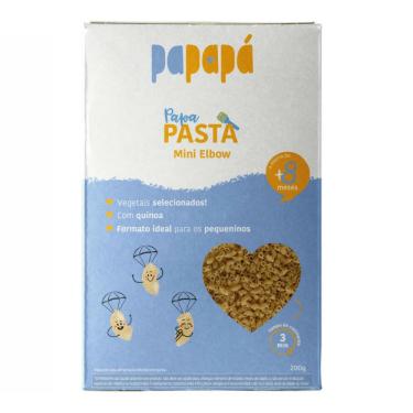 Imagem de Macarrão Infantil Papapá Papa Pasta Mini Elbow Com Quinoa 200g