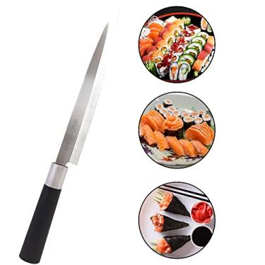 Imagem de Faca Sushi Sushi Aço Inox Japonesa 24 Cm Sekizo Restaurante