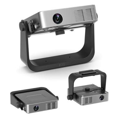 Imagem de KDD Suporte para projetor de mesa – Projetor de teto/parede com ajuste de 360° – Suporte universal para câmera de vídeo LED – Mini suporte de parede para escritório em casa, escola