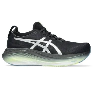 Imagem de Tênis ASICS GEL-Nimbus 27 Luxe - Feminino - Dourado/Preto