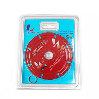 Imagem de LOTUS Disco de Tungstênio 110mm para Madeira, Carboneto de Tungstênio, Compatível com Moedor de Ângulo