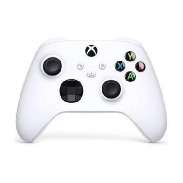 Imagem de Controle Sem Fio Xbox Series S X One Pc Robot White Branco