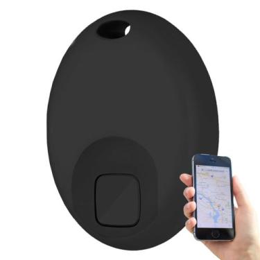 Imagem de Mini Rastreador Inteligente GPS Localizador Para Apple IOS - DS, Preto