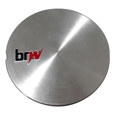 Imagem de Calota Meio Roda Brw930 Pingo D`agua Escovada Aro 15 17