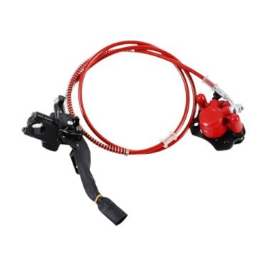 Imagem de Generic Kit de montagem de freio a disco hidráulico, cilindro mestre, pinça para 79cc 97cc 2.8hp ATV